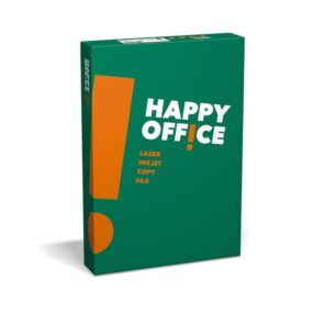 HAPPY OFFICE Universalpapier weiss A4 80g – 0.5 Palette (50’000 Blatt)
